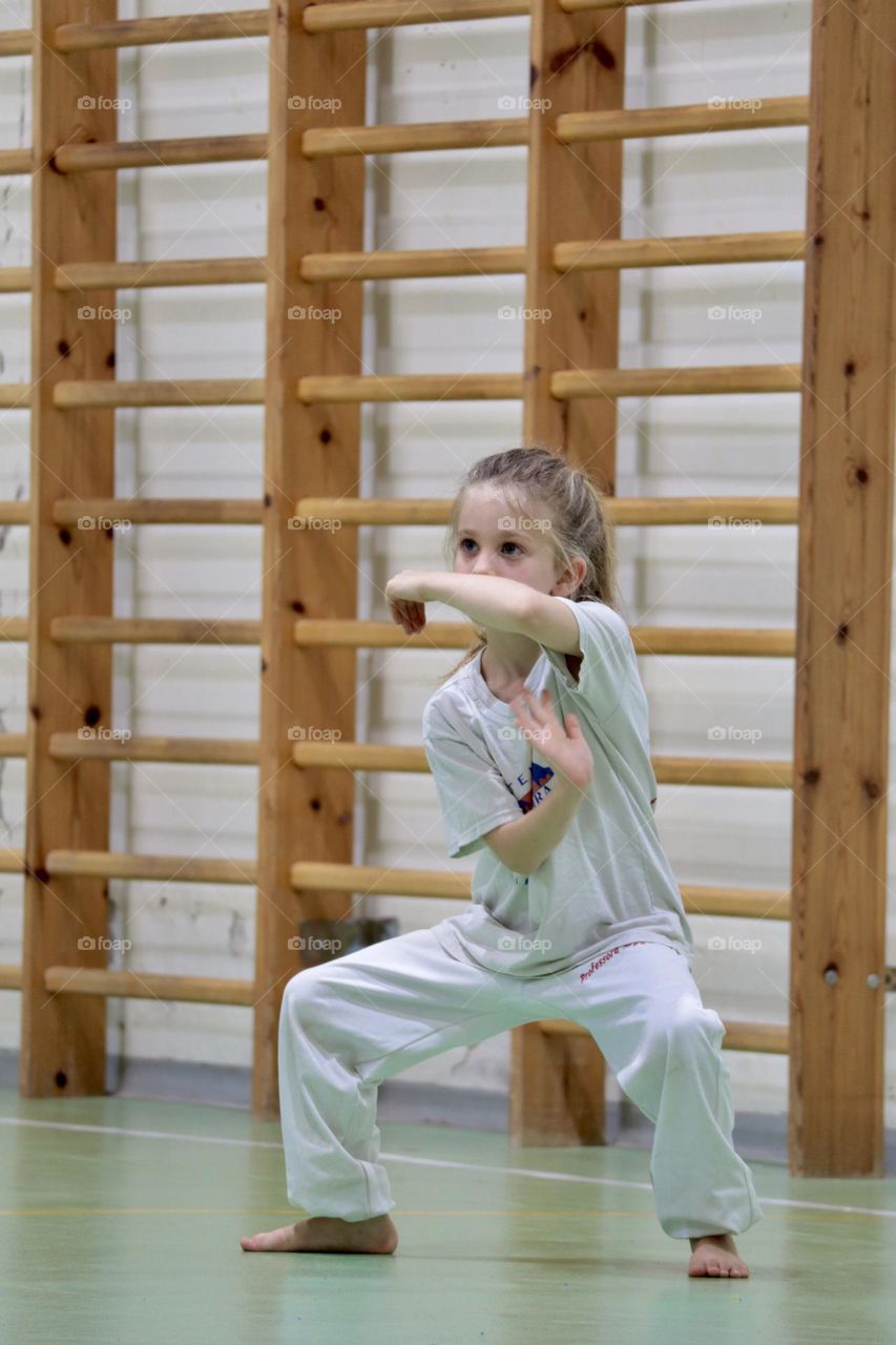 Capoeira girl