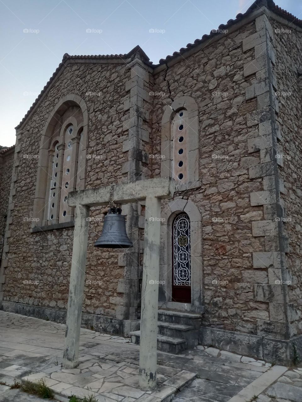 An old orthodox church  in Greece