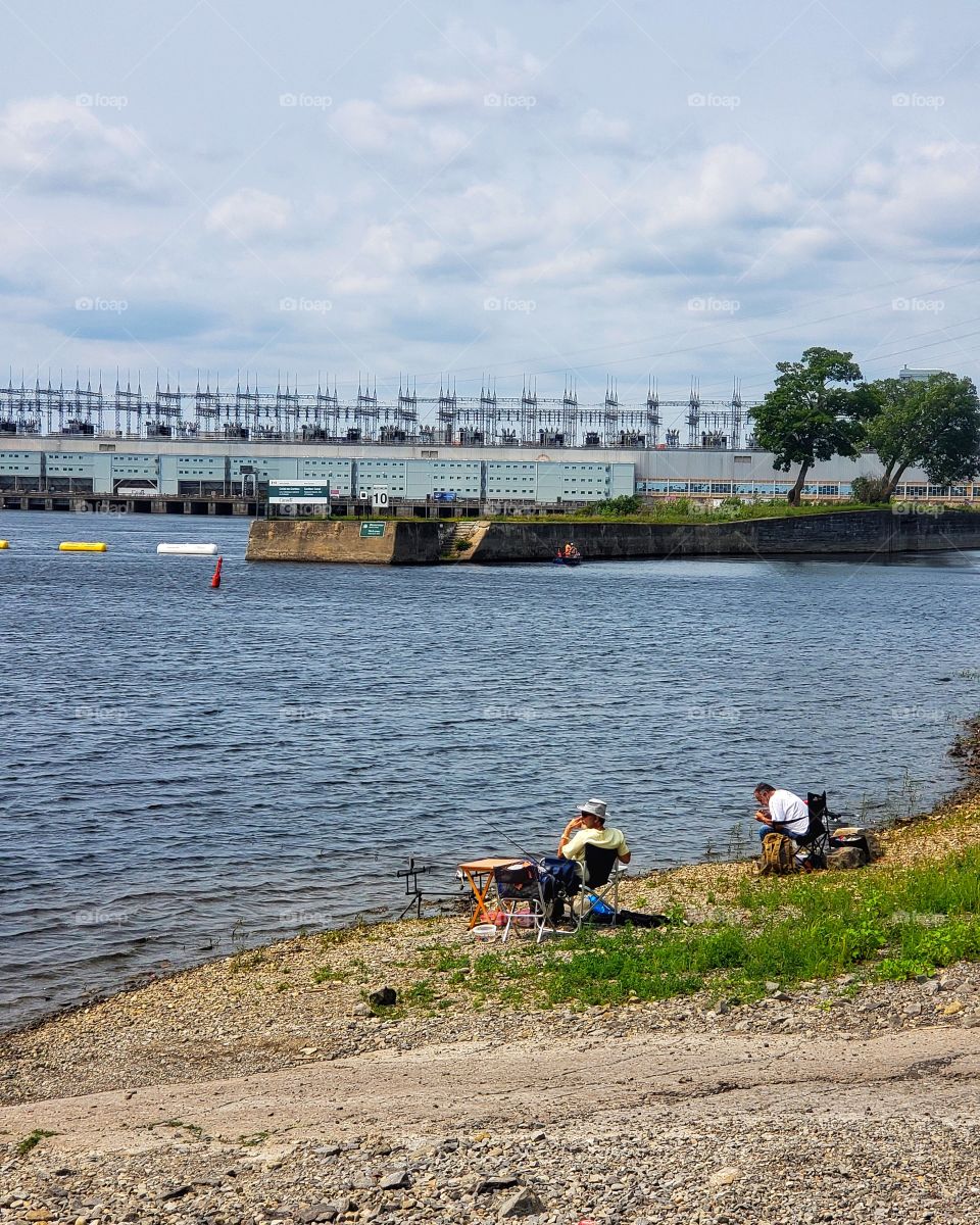 peaceful on the river