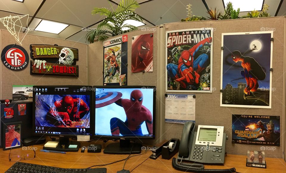 Spider-Man Office Pano