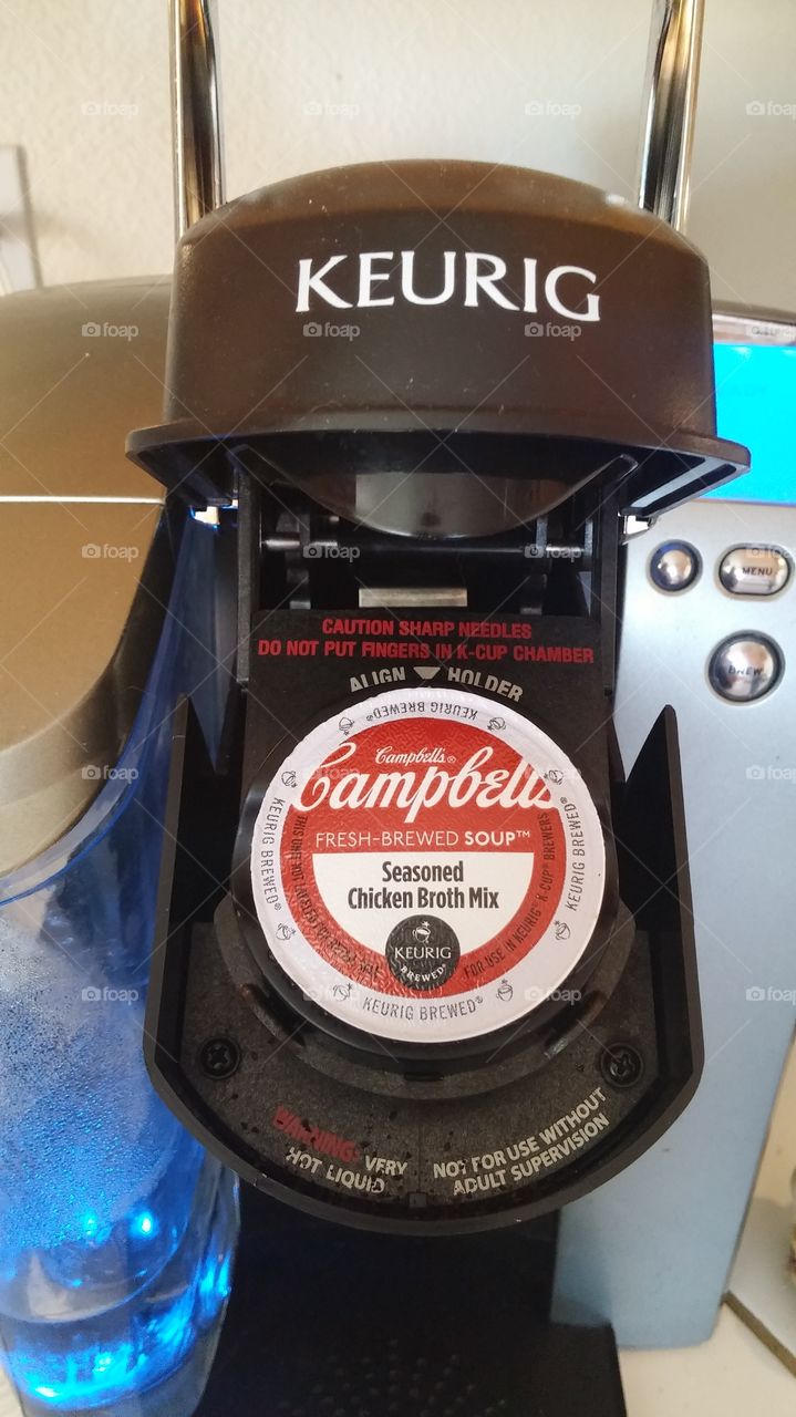 Campbell's Fresh-Brewed Soup?