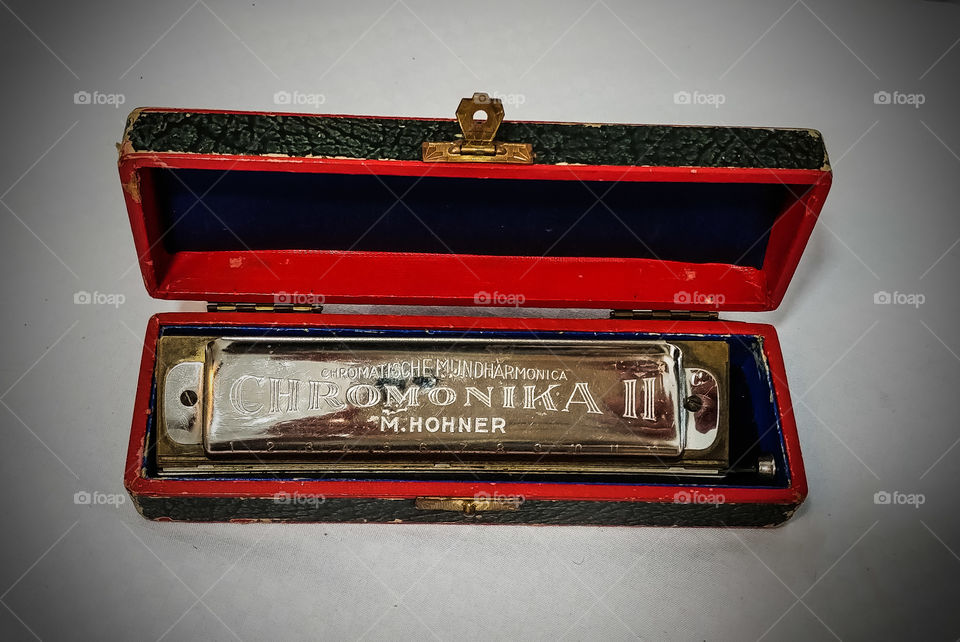 Vintage German Harmonica