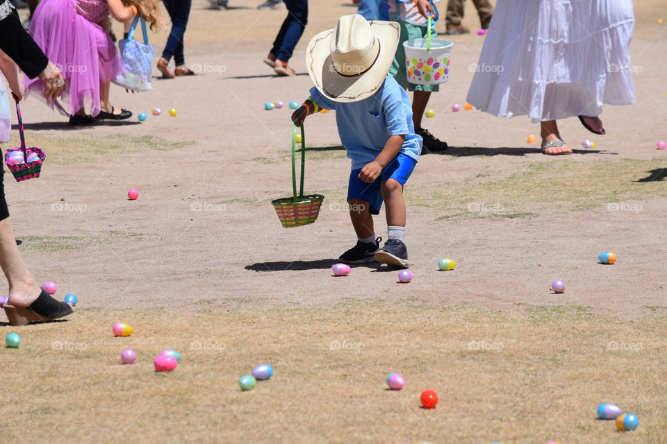 Easter egg hunt