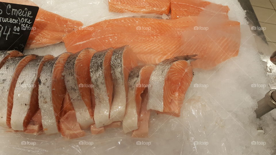 salmon steak