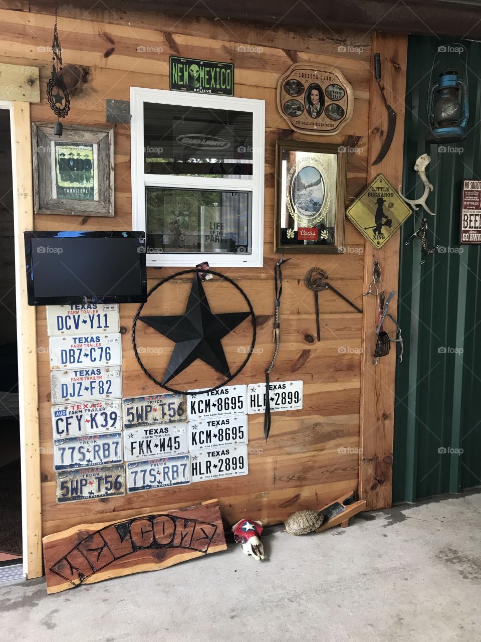 The coolest country front porch you will ever see in your life!