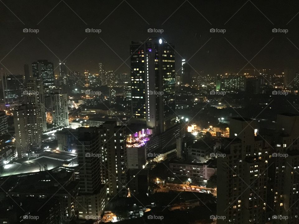 Mumbai by night. 