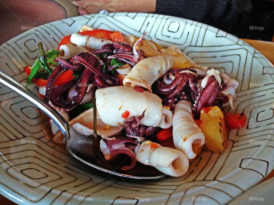 happy food colors plate by itsAus