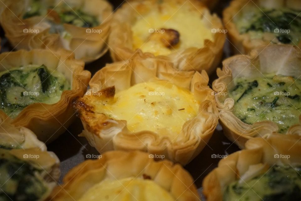 Cheese and Spinach Quiche