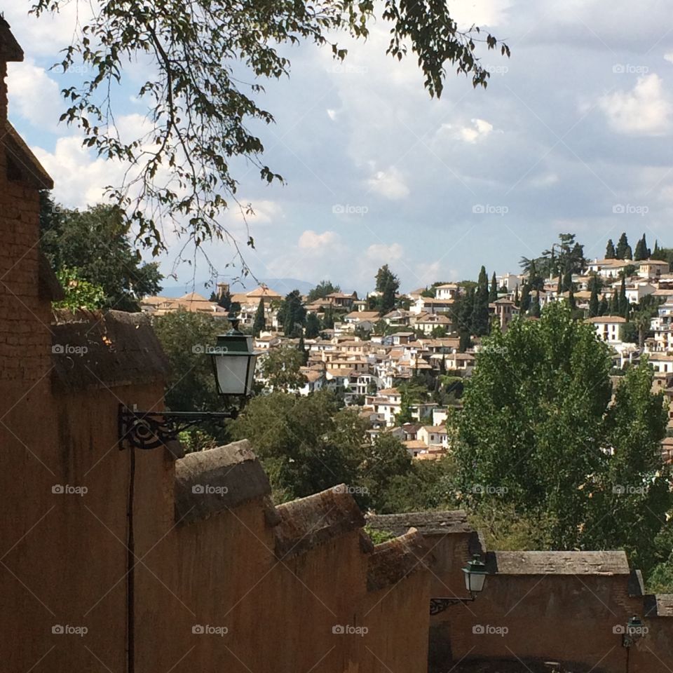 View over Granada, Spain