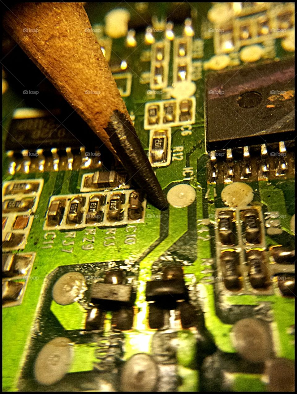 micro circuit. board