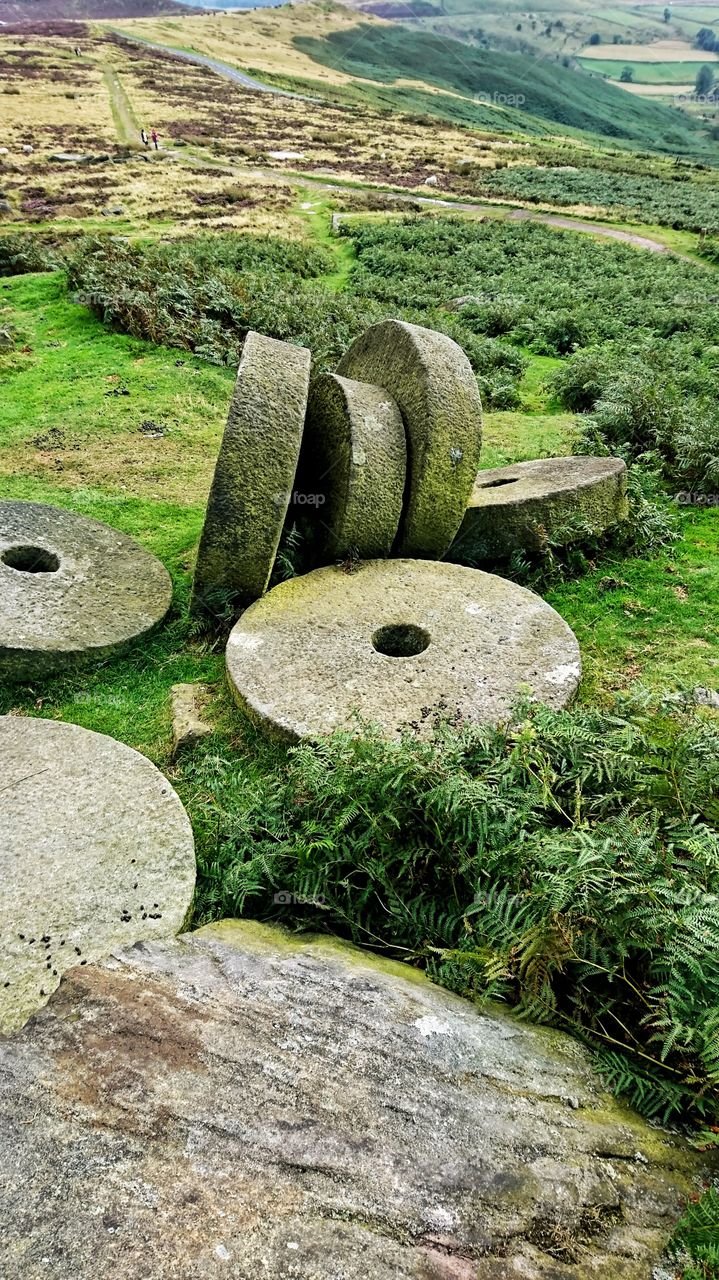 Mill stones, stanage edge