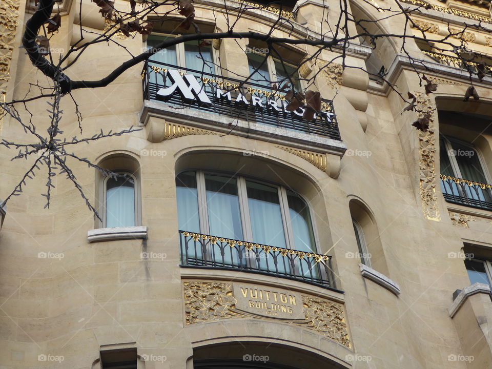 marriott hotel on the Champs-Elysées