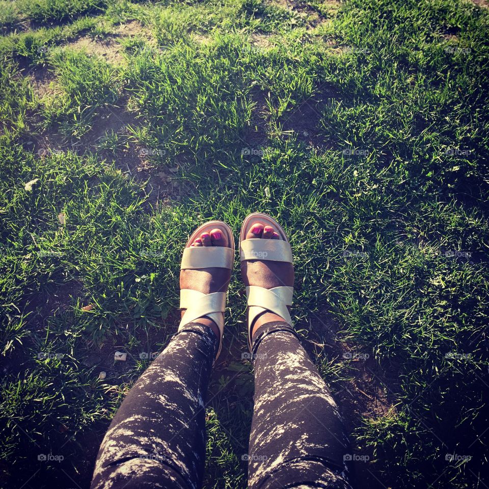 Feet in Williamsburg 