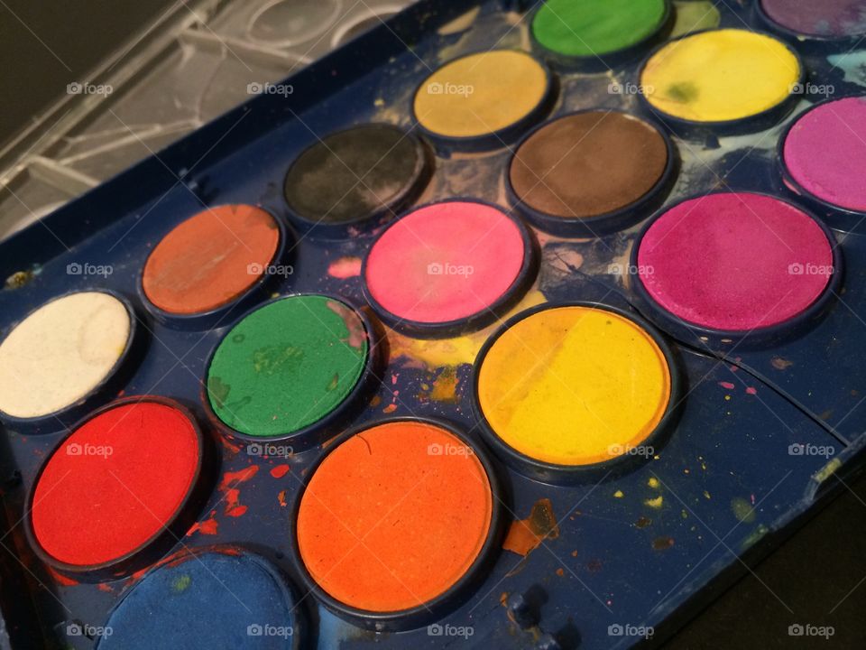 Water colour paint
