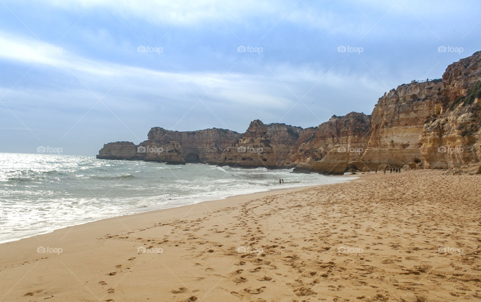 Praia da Marinha. Beach, Algarve, Portugal