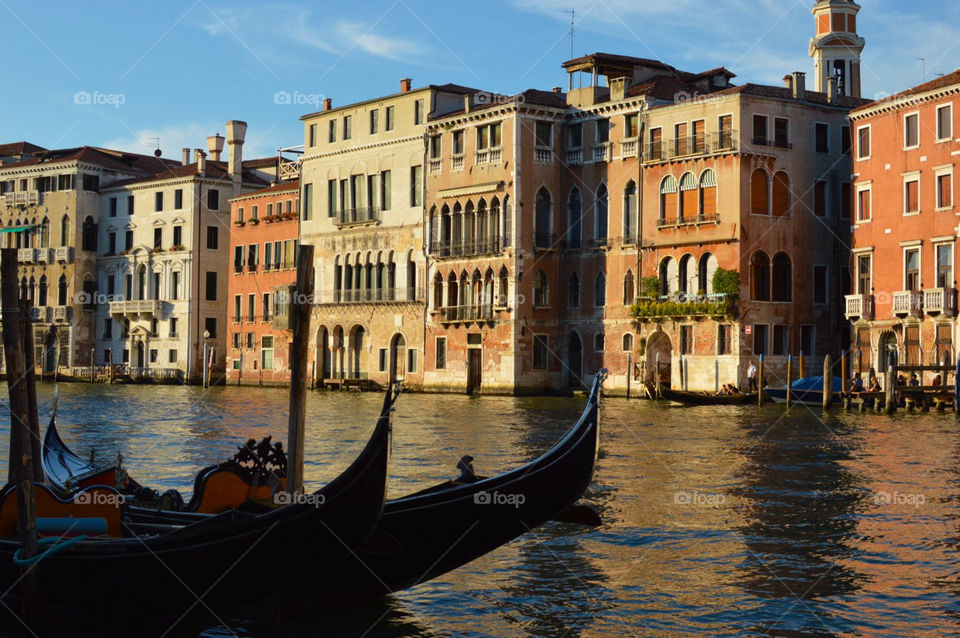 The canals of Venice