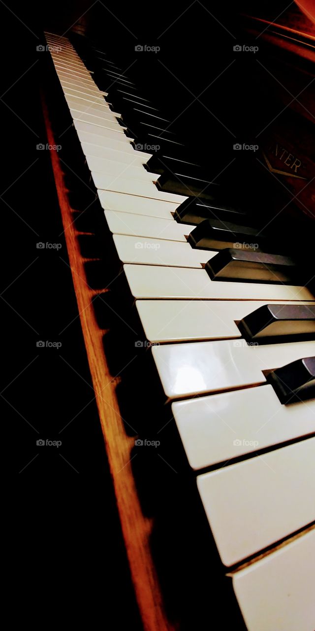 A great picture of a piano