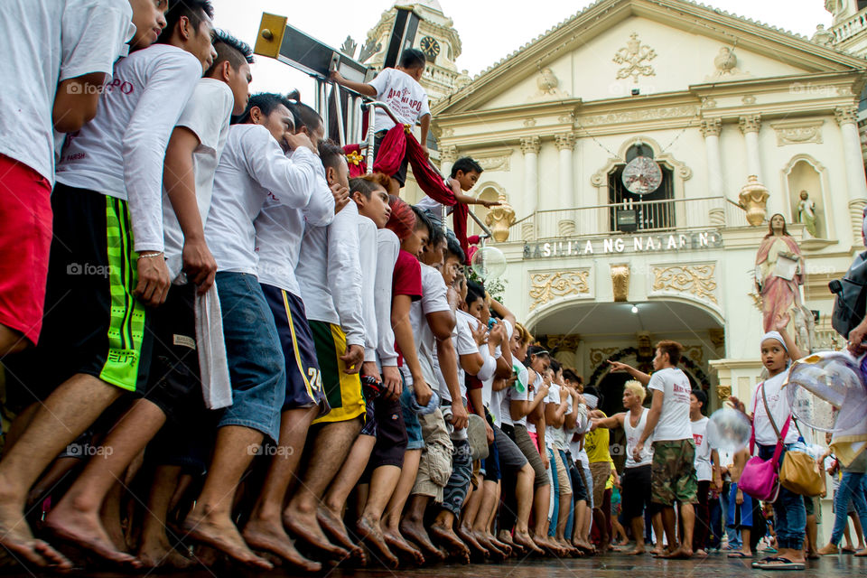 feast celebration of black nazarene