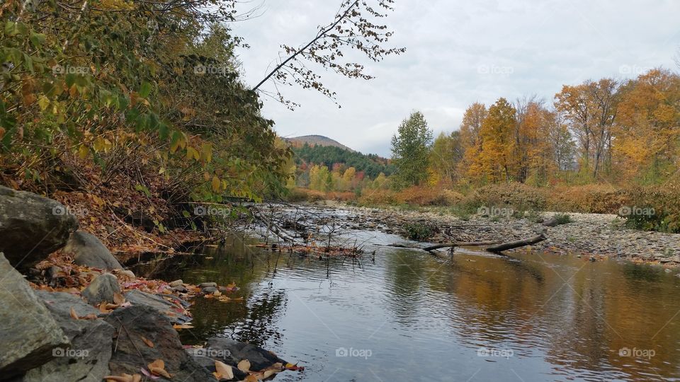 Autumn in Stowe, Vermont