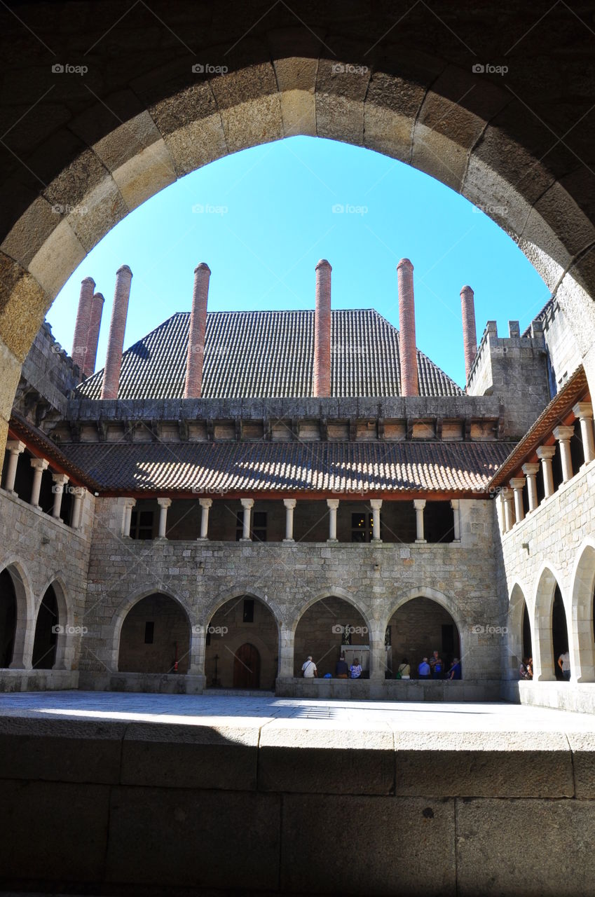 Palace of the Dukes of Braganza, Guimaraes, Portugal