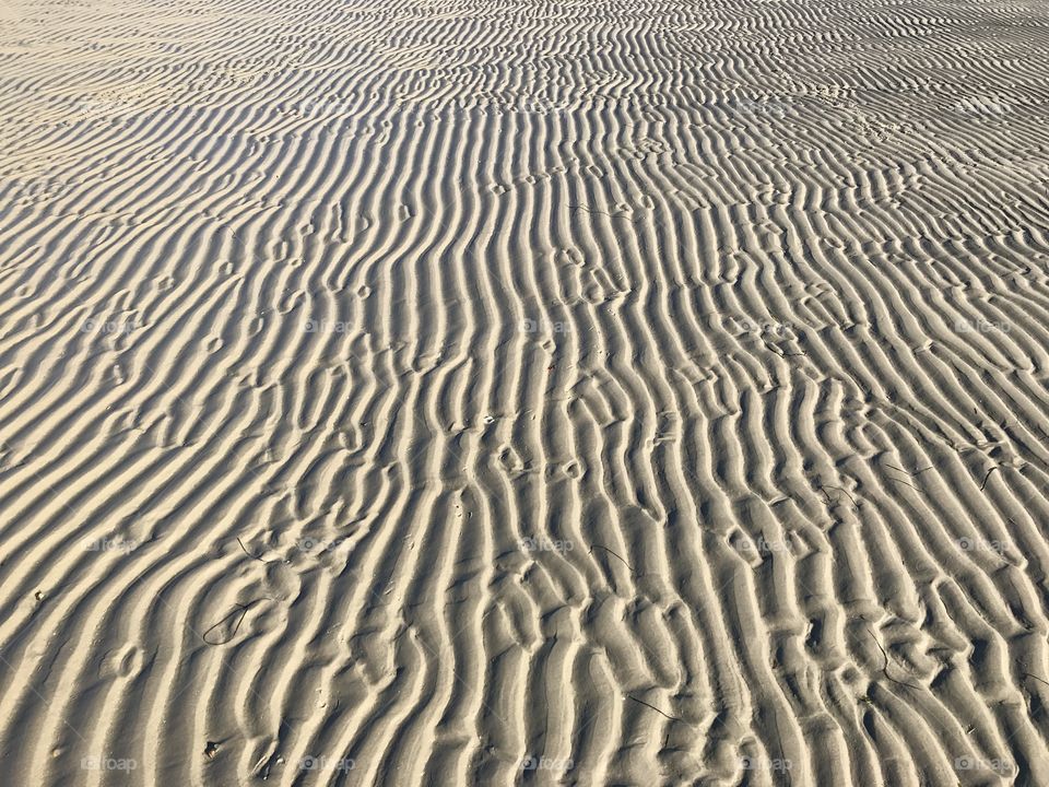 Textured sand.