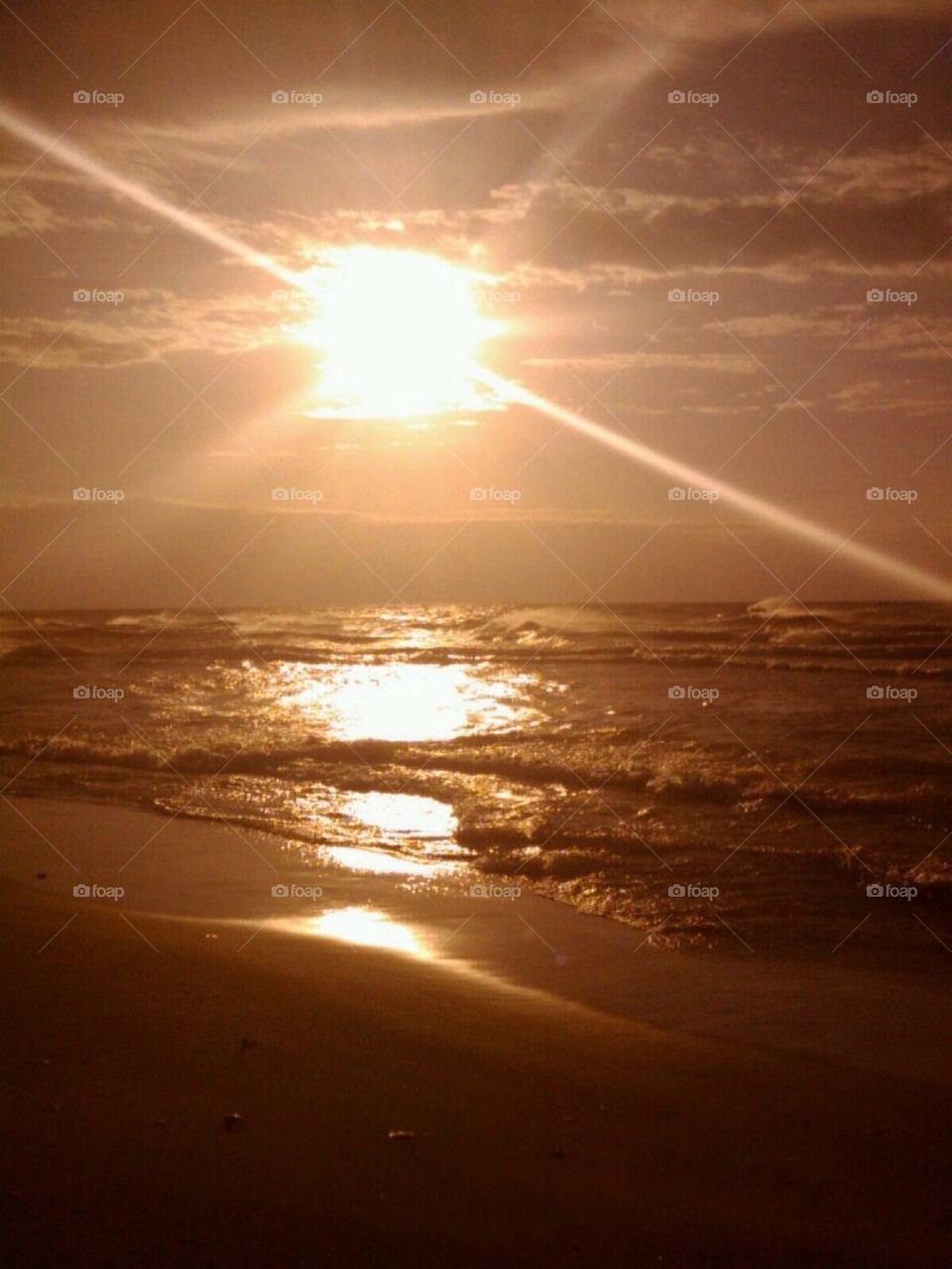 Sunset on Lake Michigan