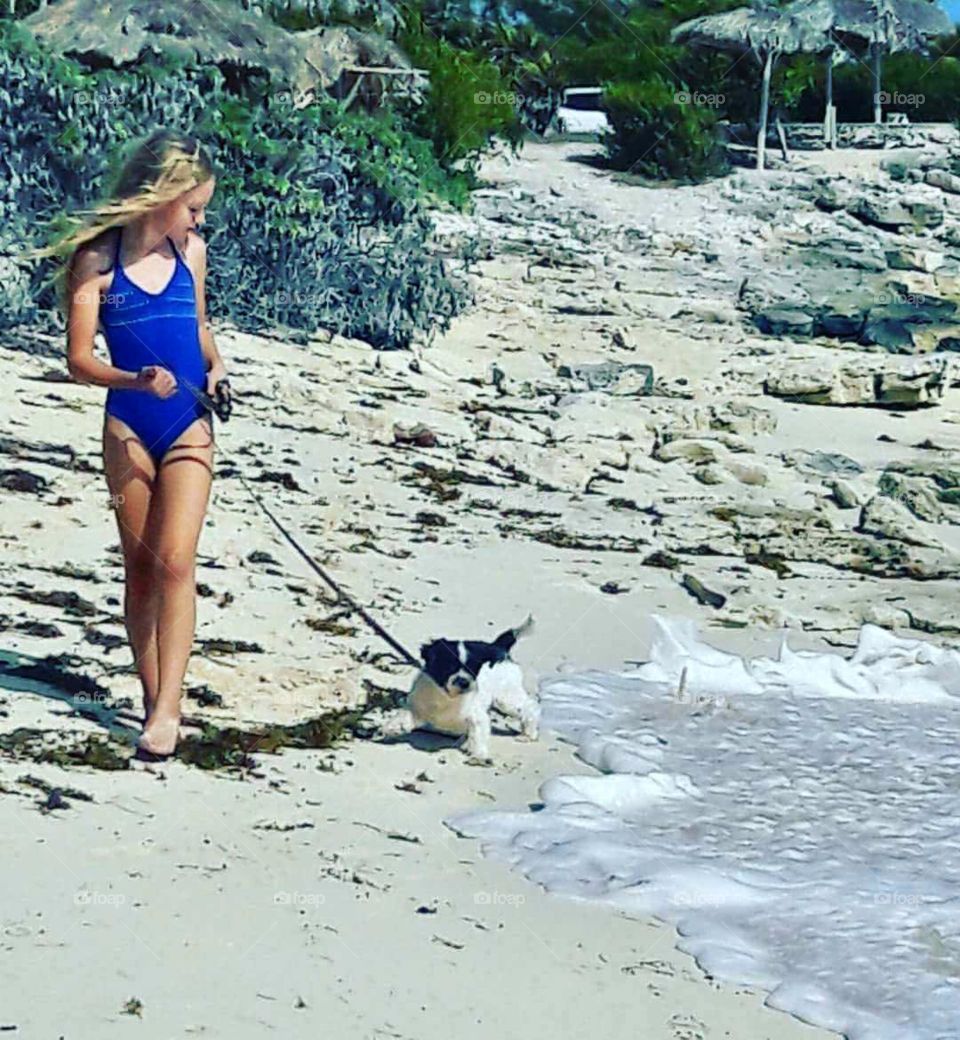 Best friends. In the moment.