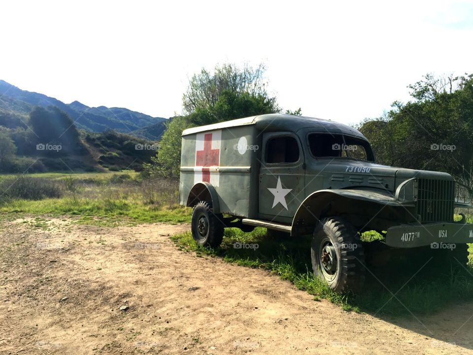 M.A.S.H. Filming location in Malibu Creek state park. 