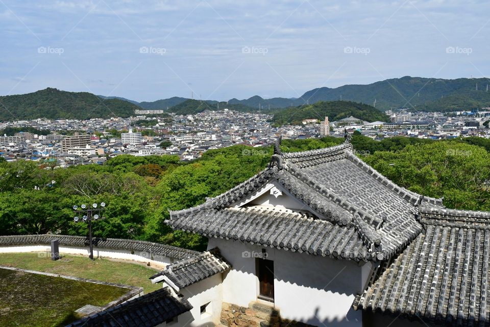 Panoramic view of the city