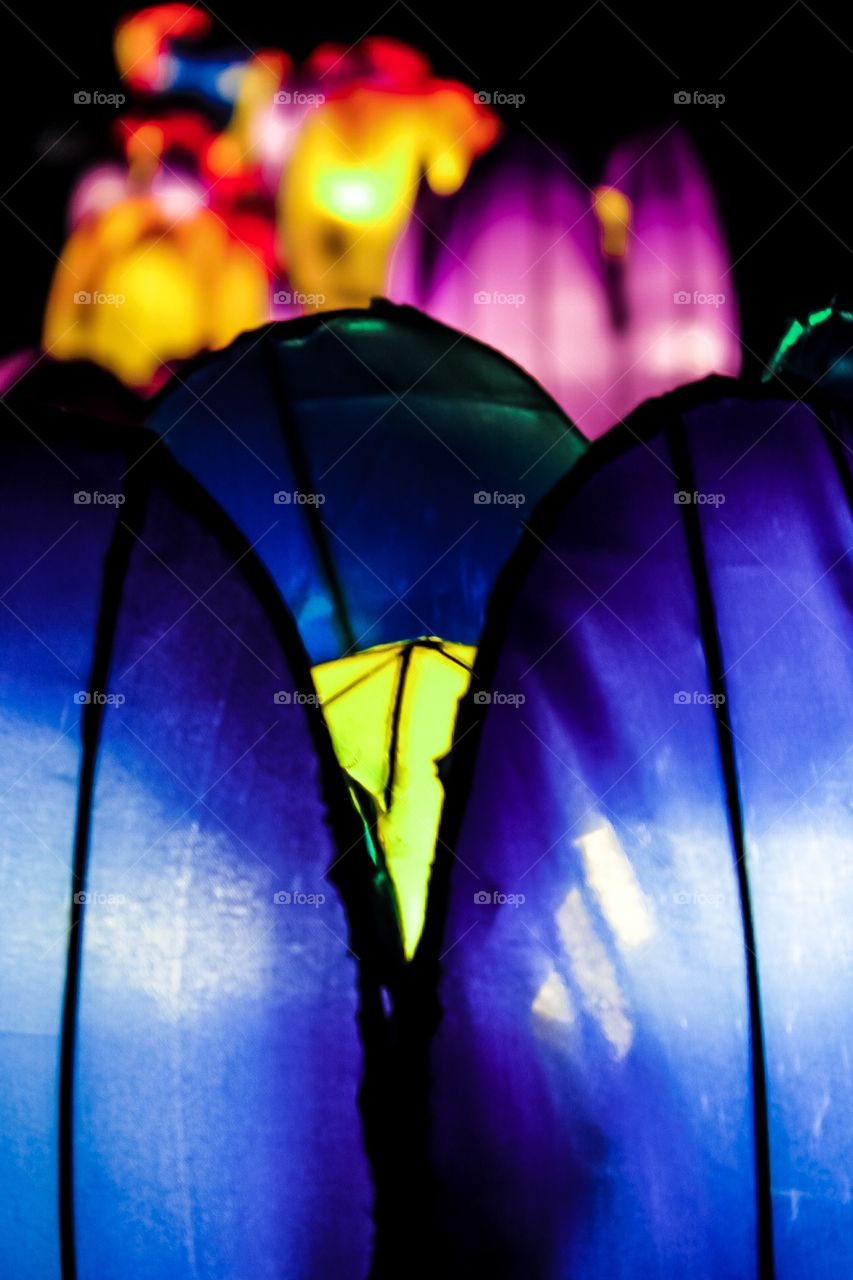 We were neon in a grey crowd. 