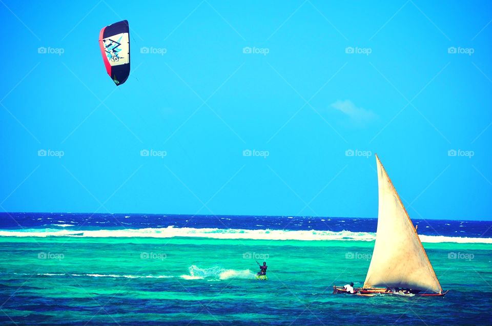 Kitesurfing & Sailing Zanzibar