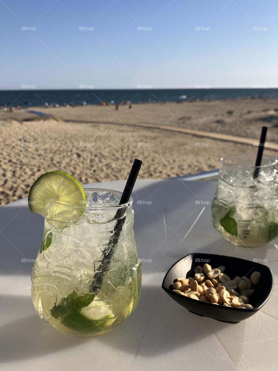 Cool drinks with sea view