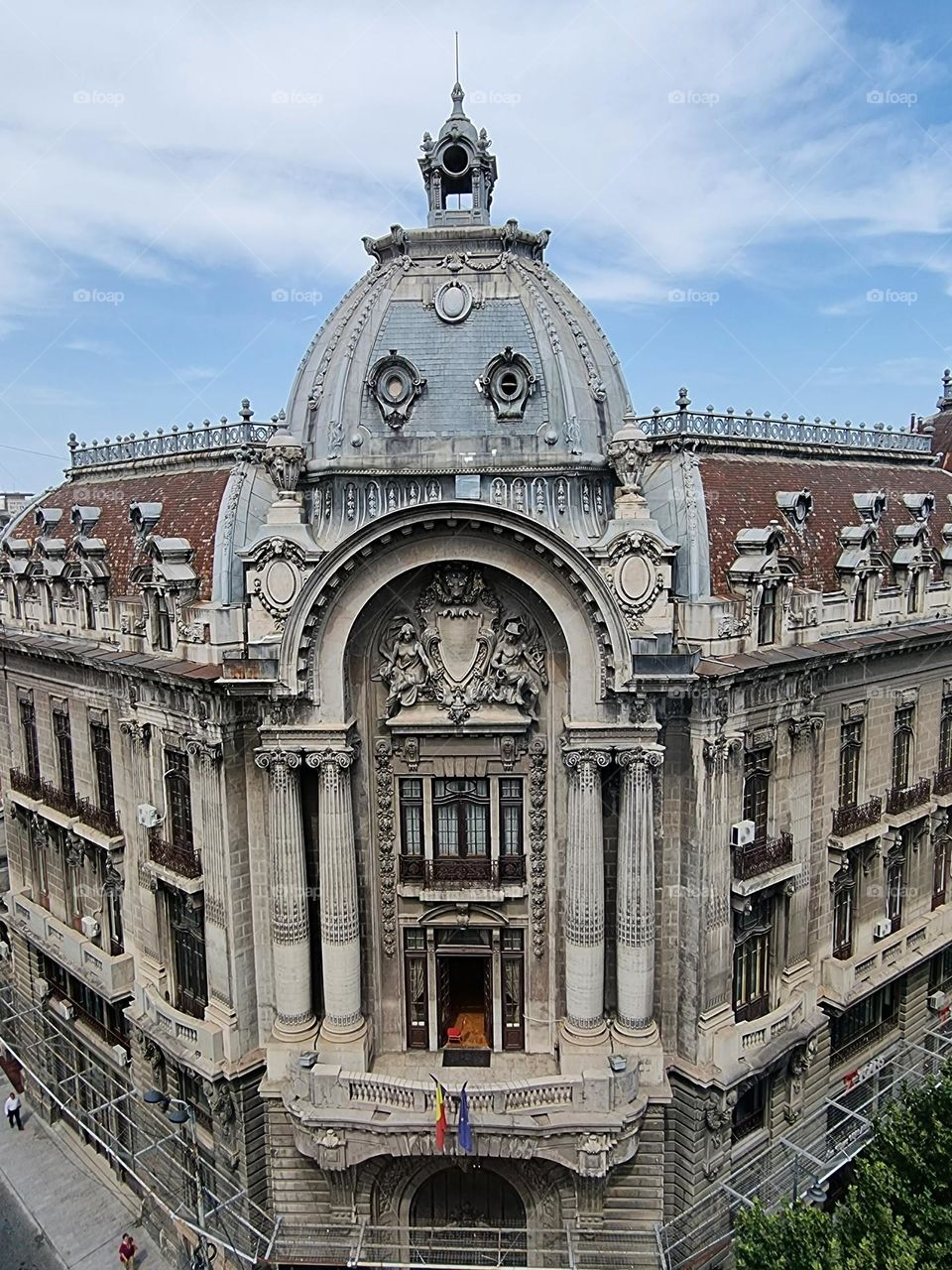 Historic monumental building with dome