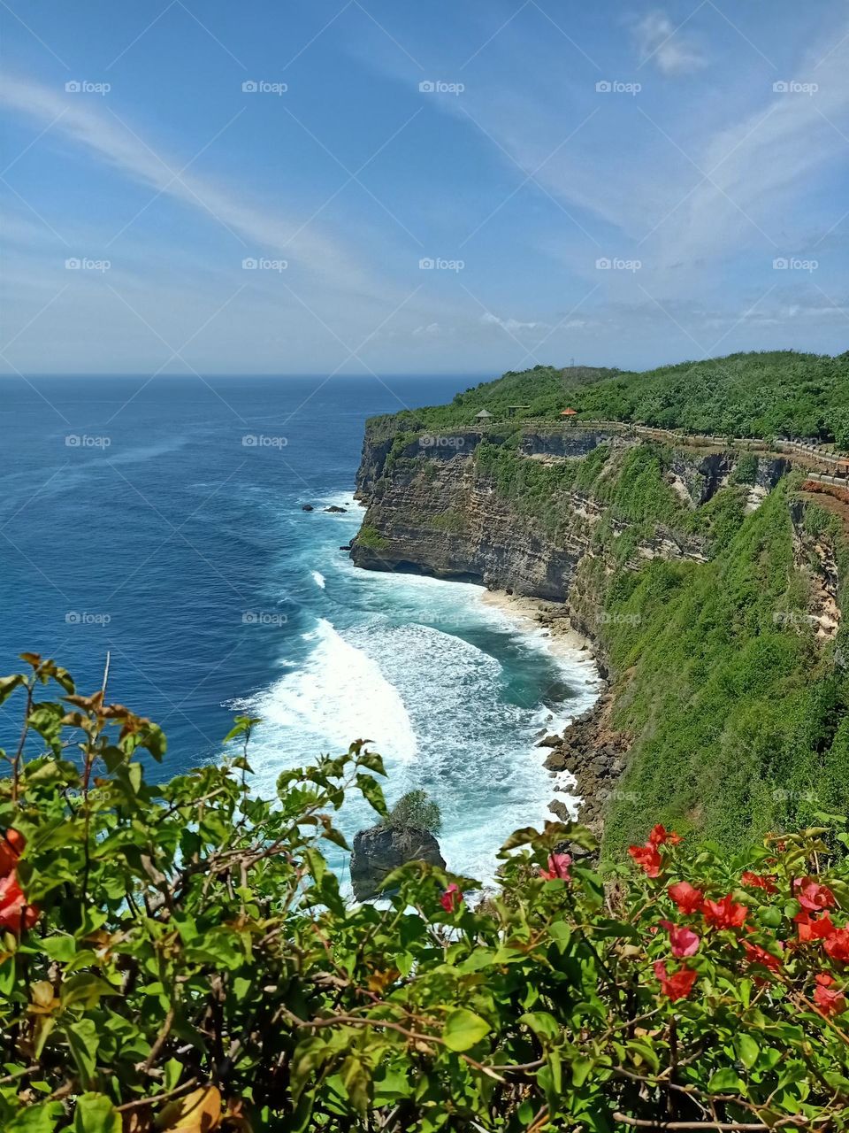 cliff the famous Uluwatu Bali