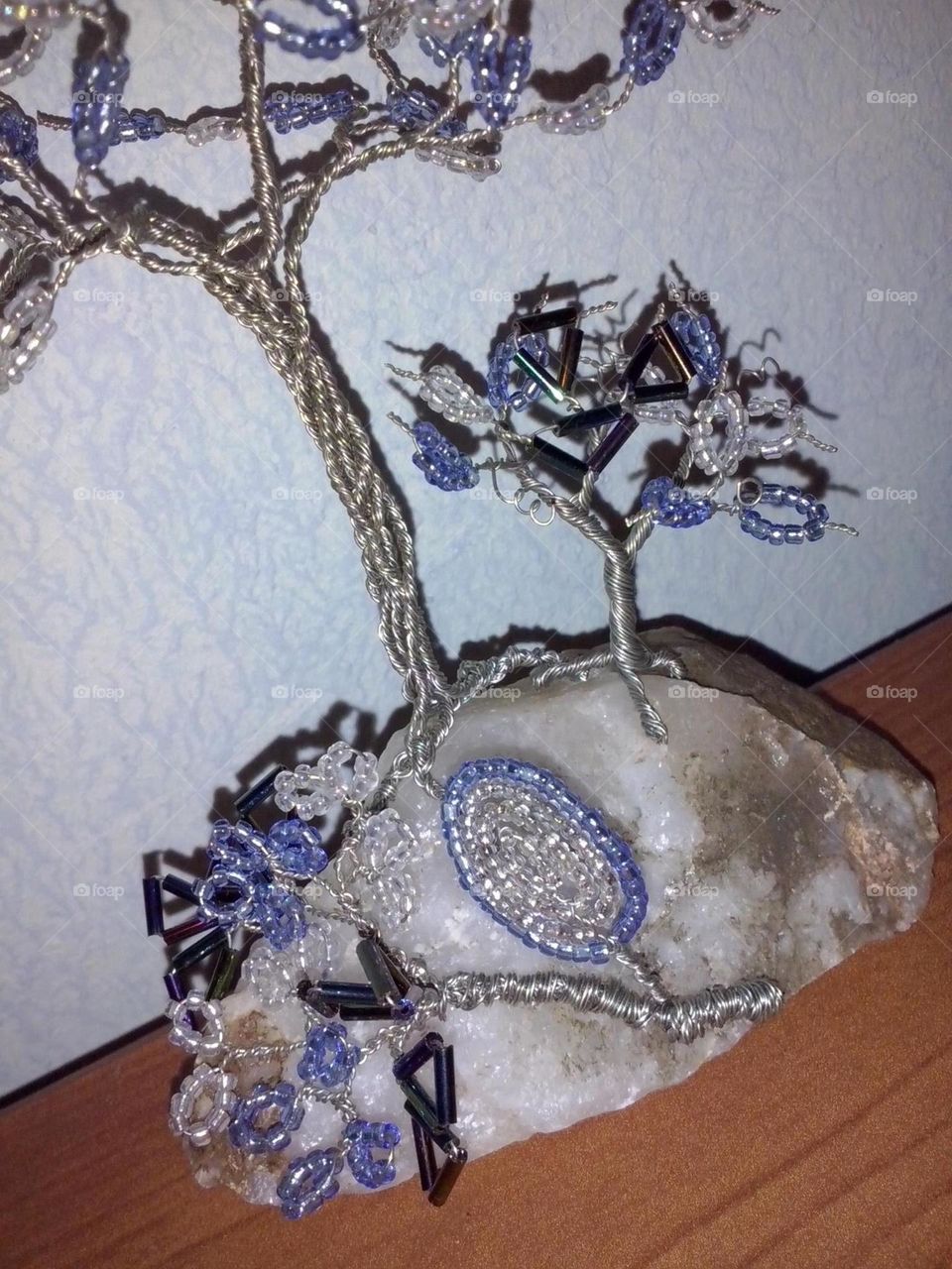 wire and bead trees