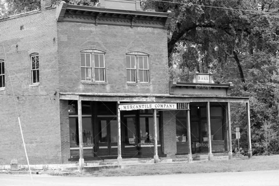 Mercantile shop off of the Katy Trail in Missouri.