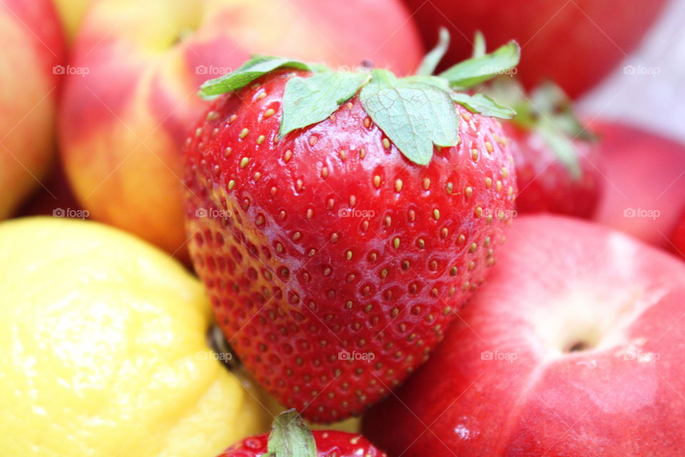 strawberries are everywhere - summer is strawberry season too