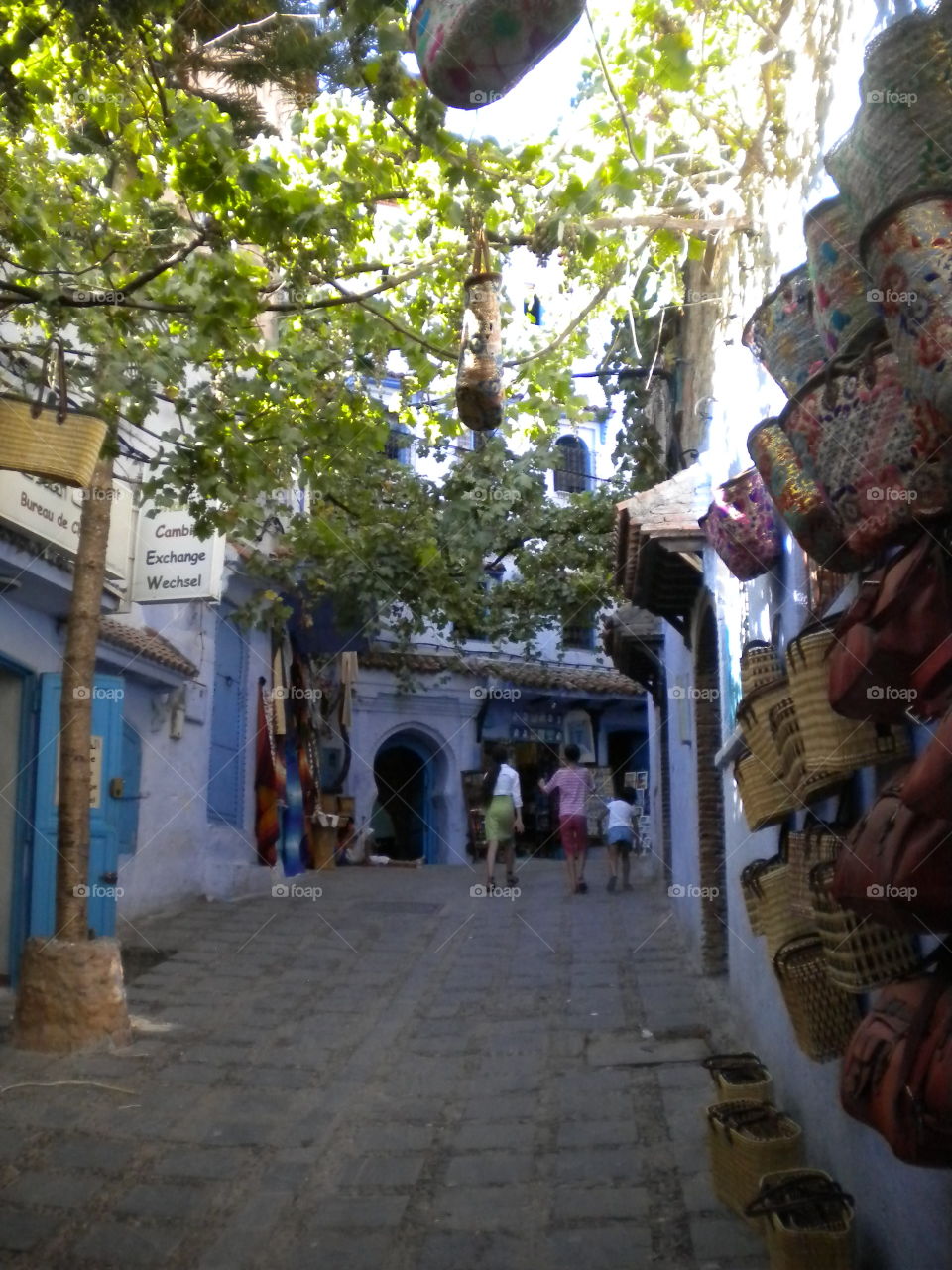 morrocan old city street