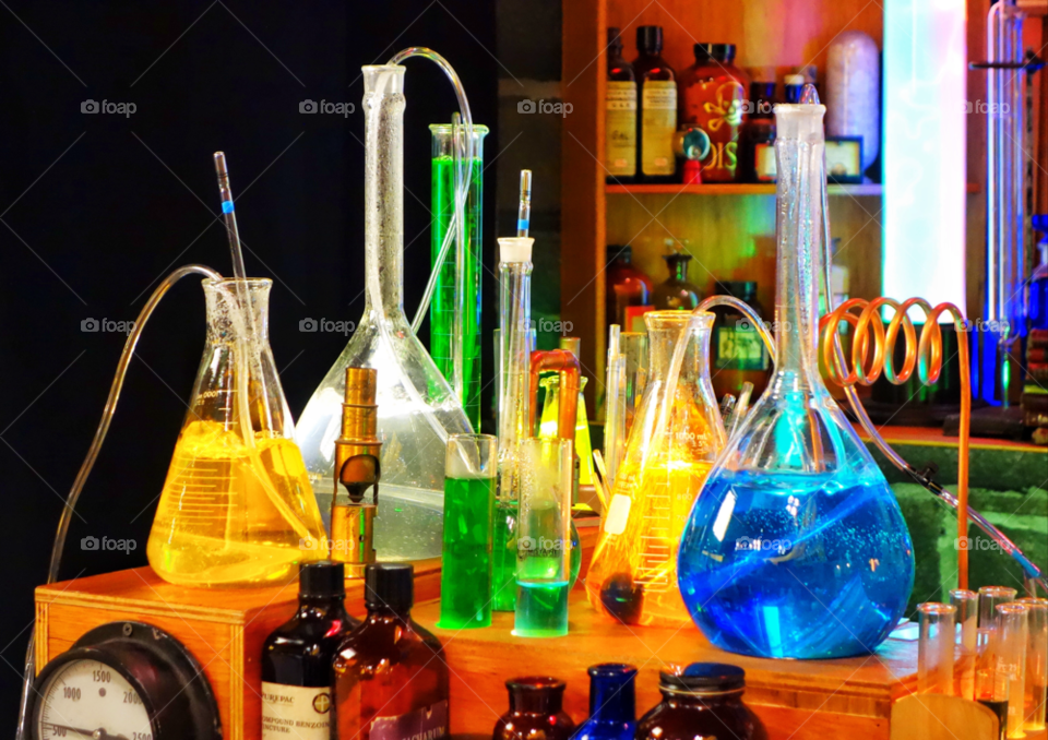 nyc colorful test science by delvec