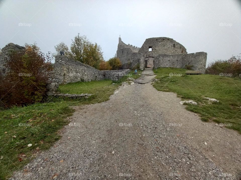 Medieval Castle Ruins in Bavaria