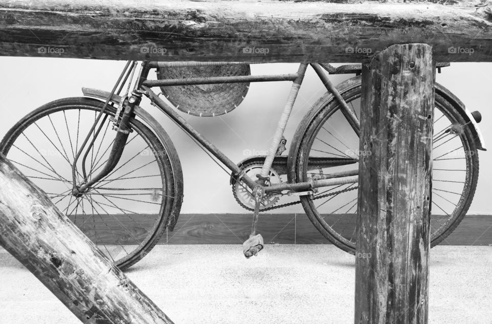 Bicycle at Dapeng Ancient Village - Shenzhen, China