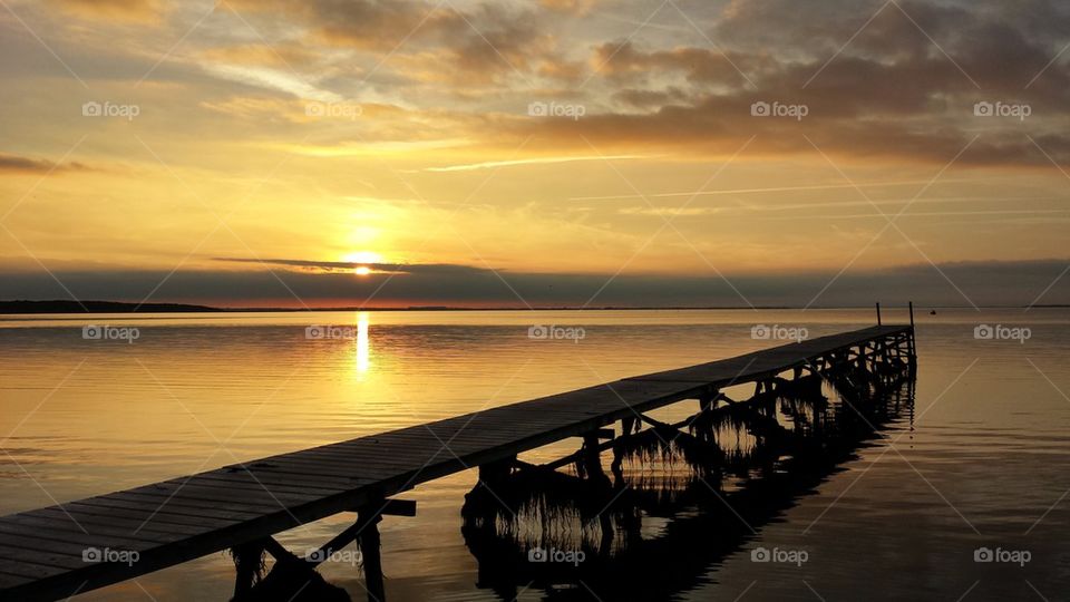 Sunset bridge