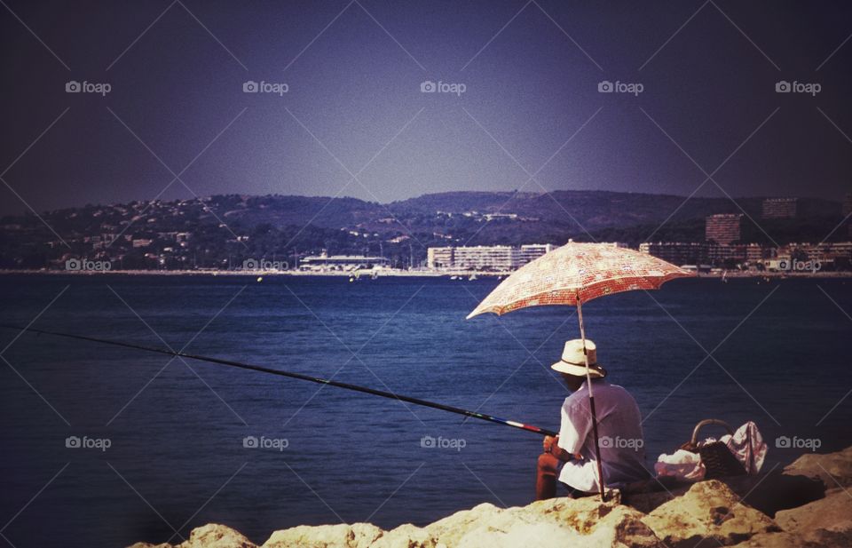 Fishing. South of France