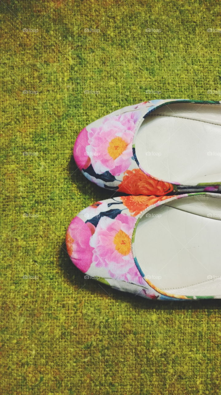 Floral Flats