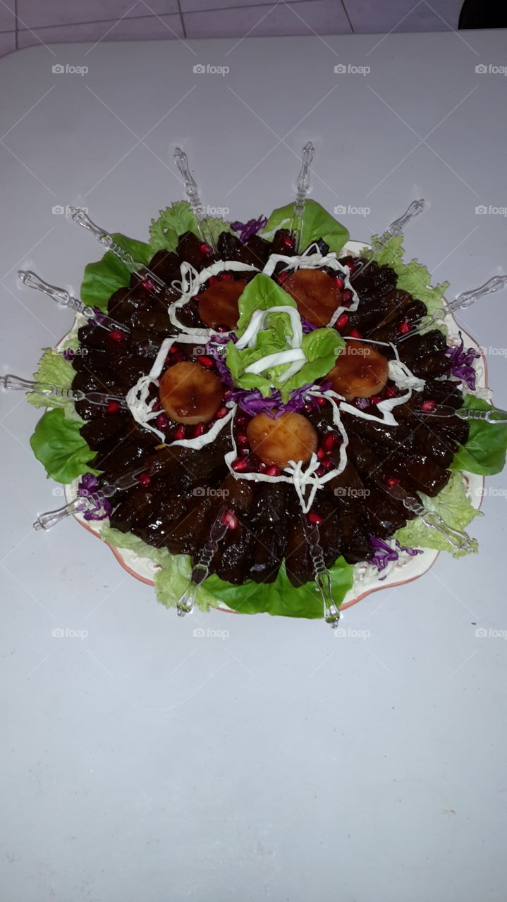 My Special Food Preparation with decoration
