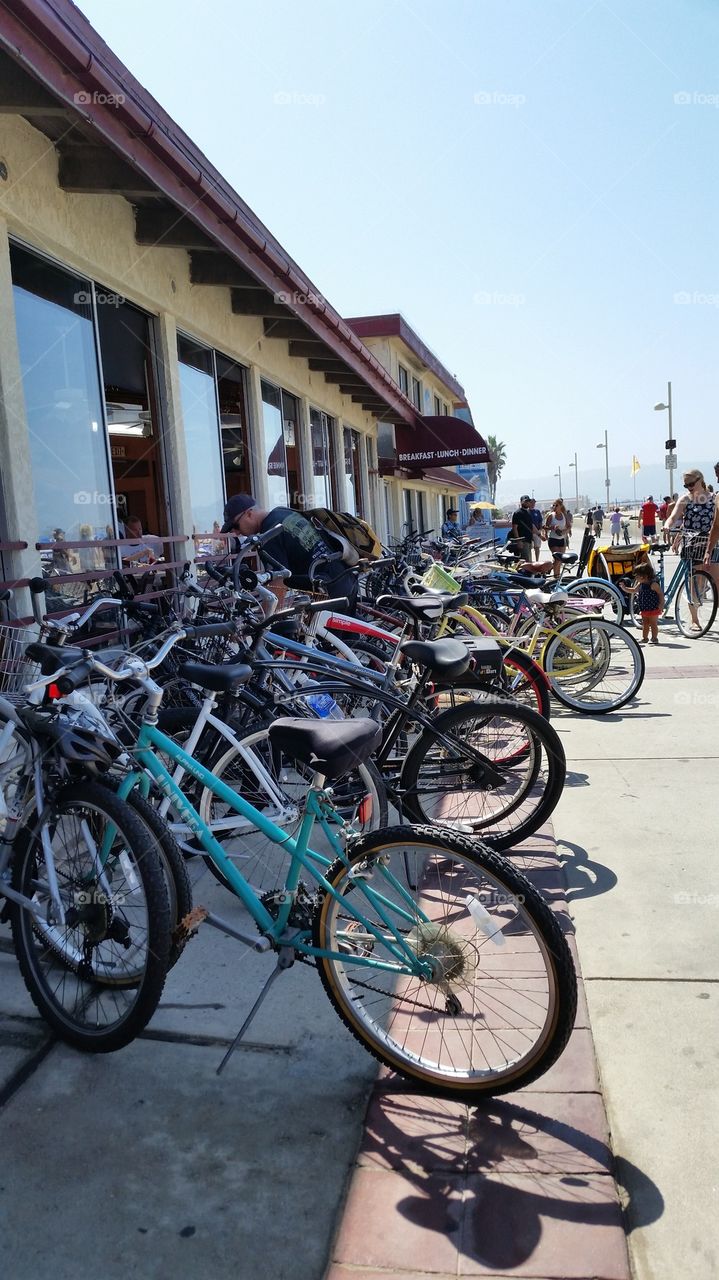 Bikes at the Beach