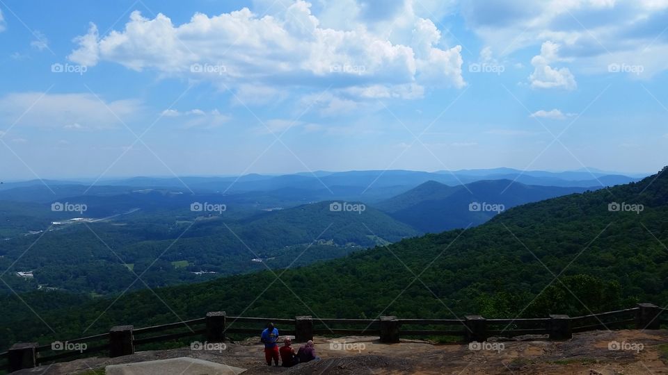 scenic view from Black rock state park, Georgia