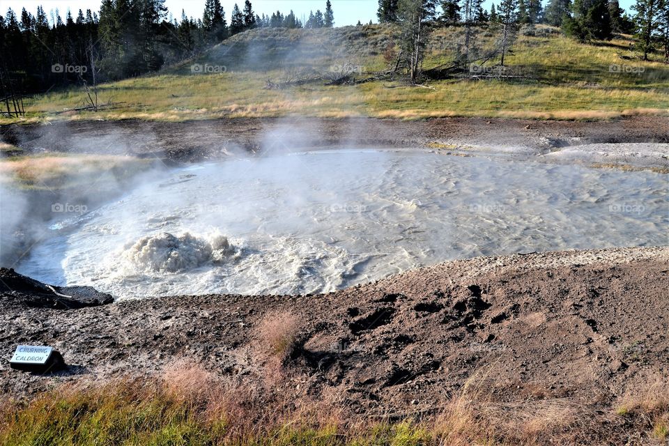 Landscape, No Person, Water, Travel, Steam