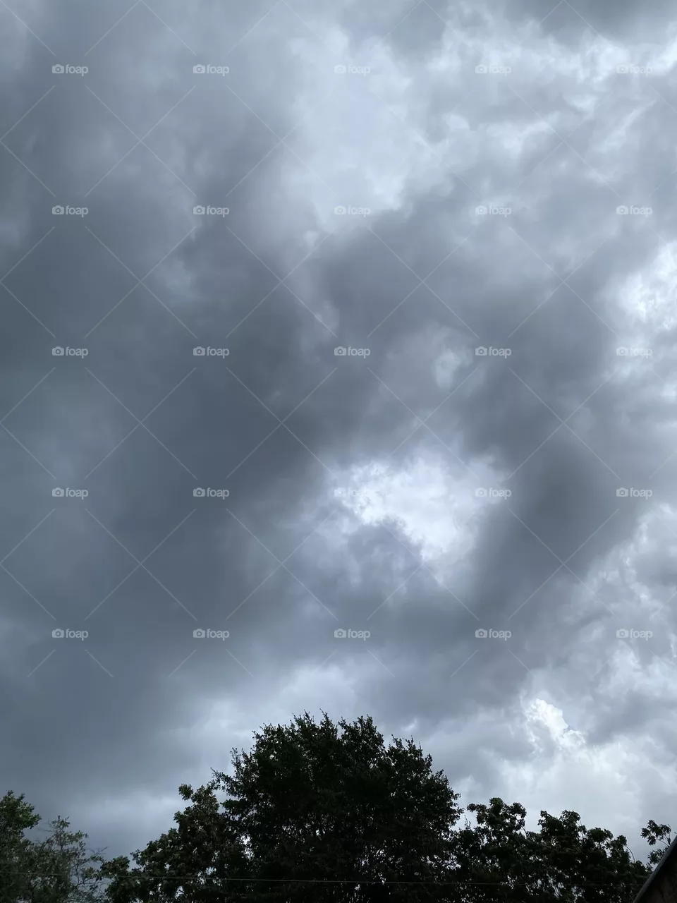 The rain clouds 