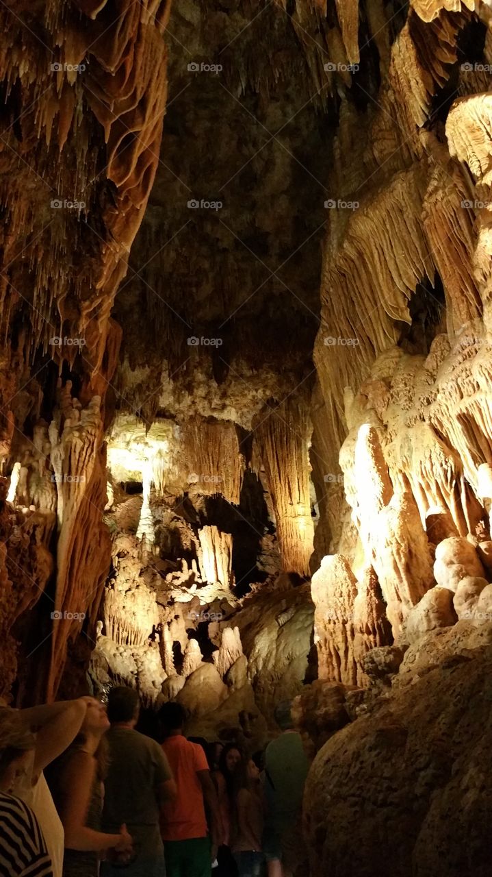 Cave, Stalactite, Subway System, Limestone, No Person